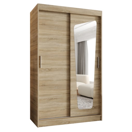 Szafa przesuwna MOKA 120 sonoma