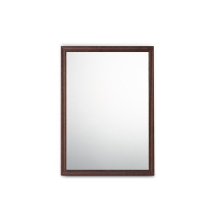 Konsimo LOMATIA Lustro w ramie, brązowy
