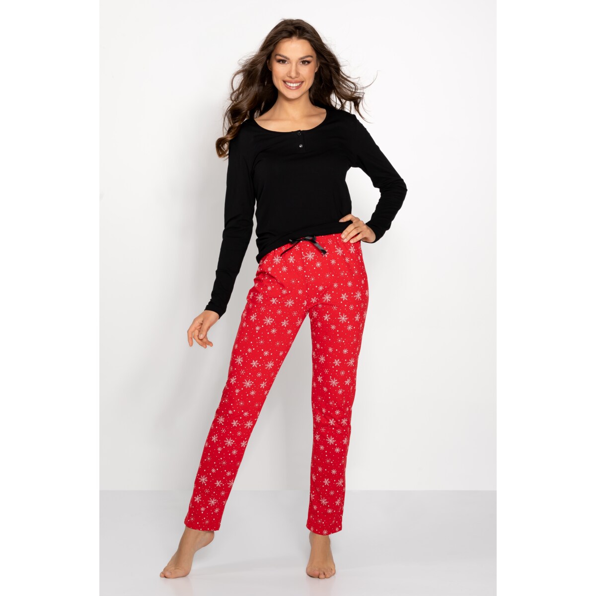 Piżama Christmas Time Red, XL