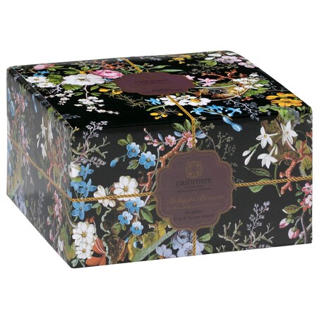 Filiżanka Kilburn Midnight Blossom, kolorowa, 460 ml