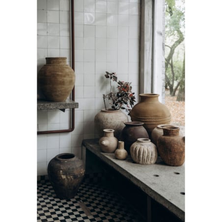 Wazon z terakoty LIRA, W: 50 cm