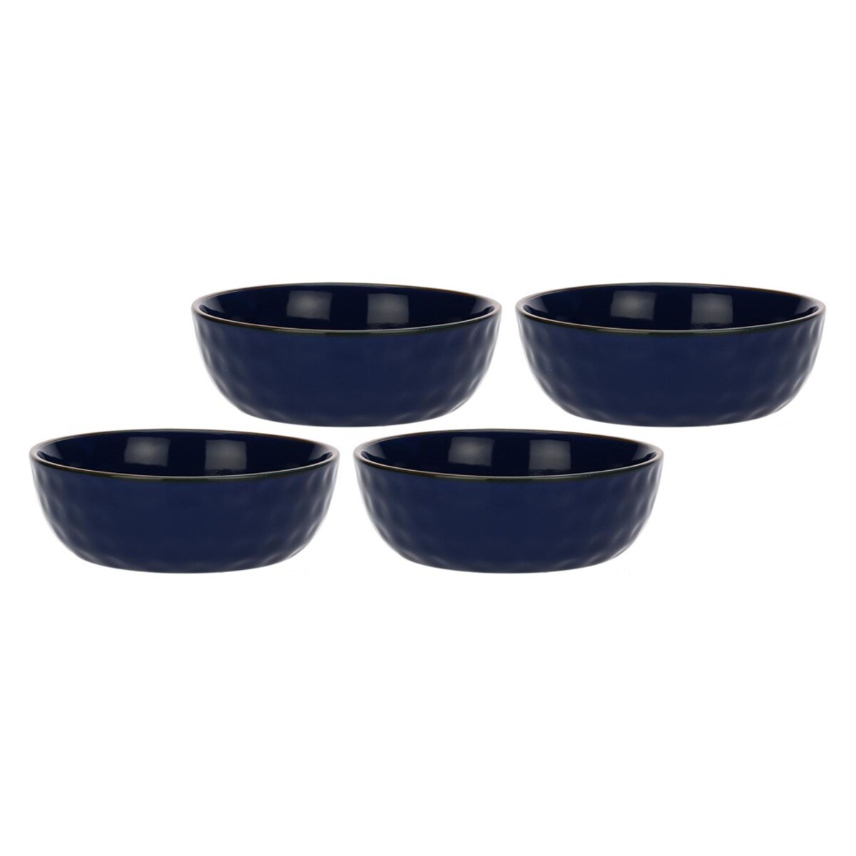 Zestaw 4 misek do sałatek Concerto Blu Cobalto - Kobaltowy, 20 cm