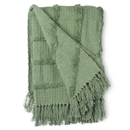 Narzuta z frędzlami, 135 x 150 cm
