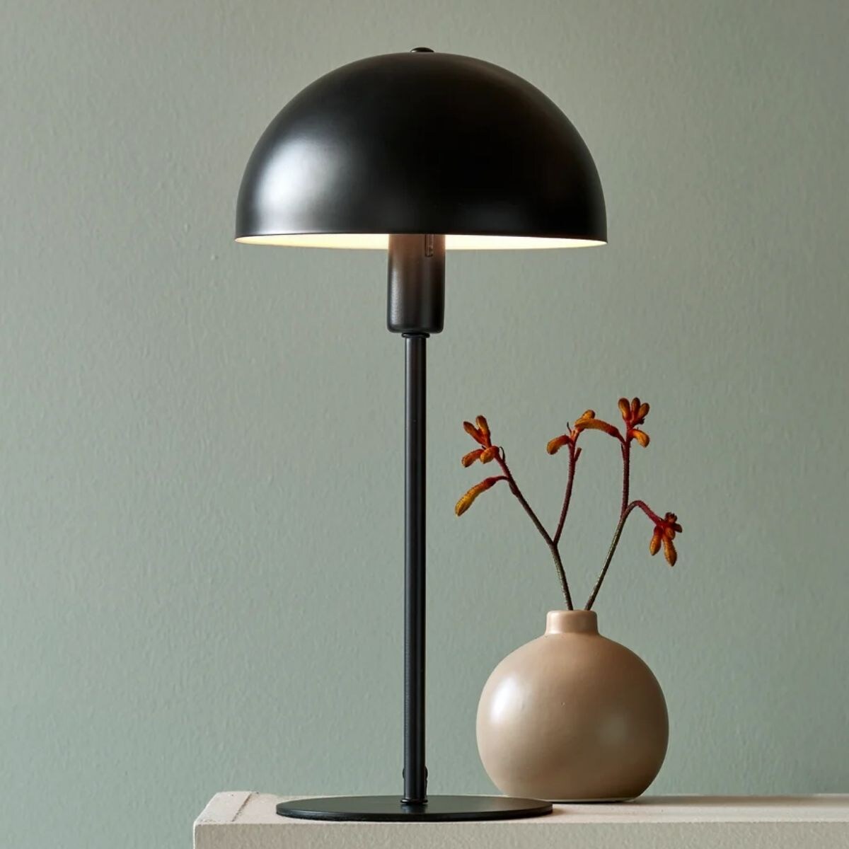 Lampka stołowa do czytania Ellen 48555003 Nordlux loft czarna