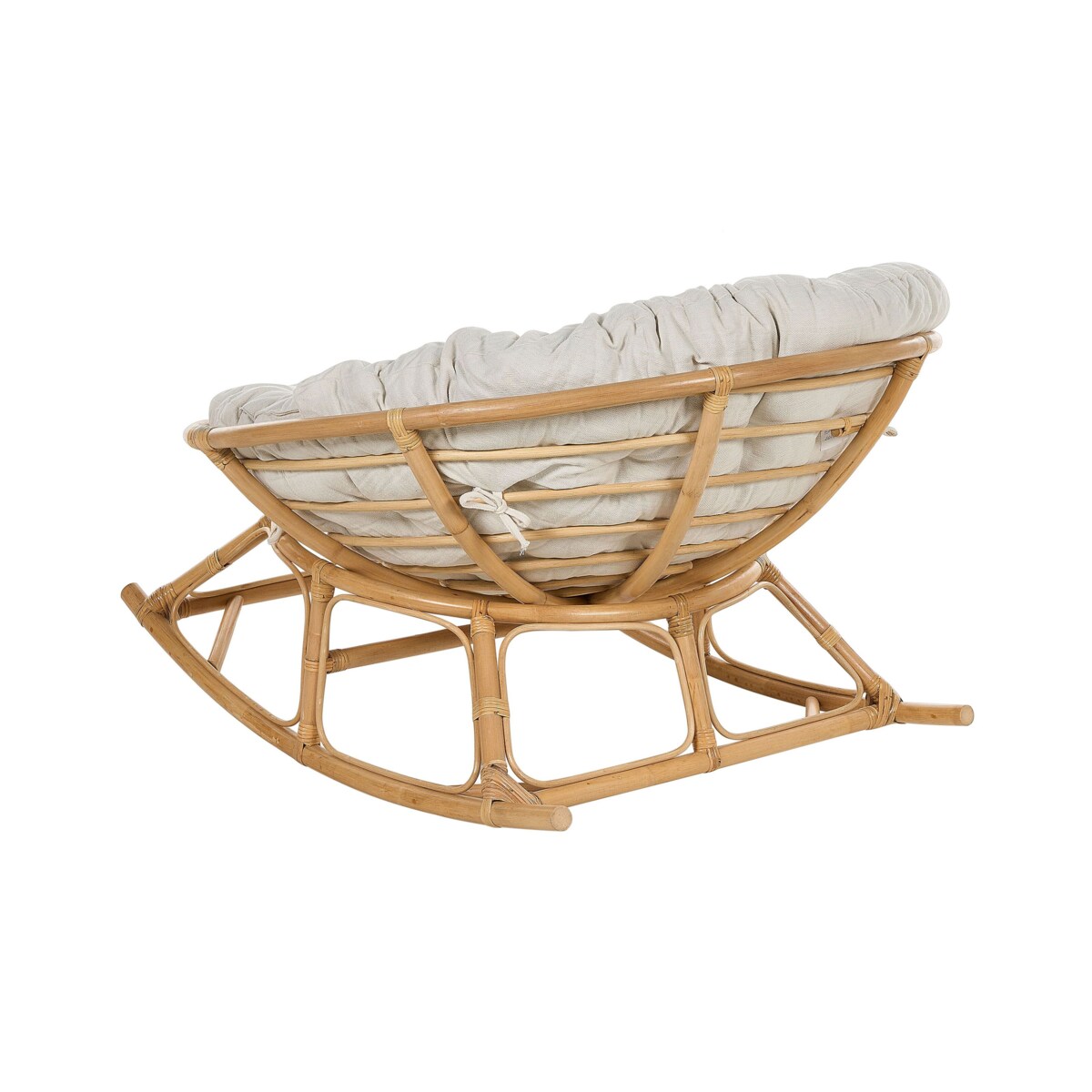 Krzesło ogrodowe Rattan Jasnobeżowy ORVIETO