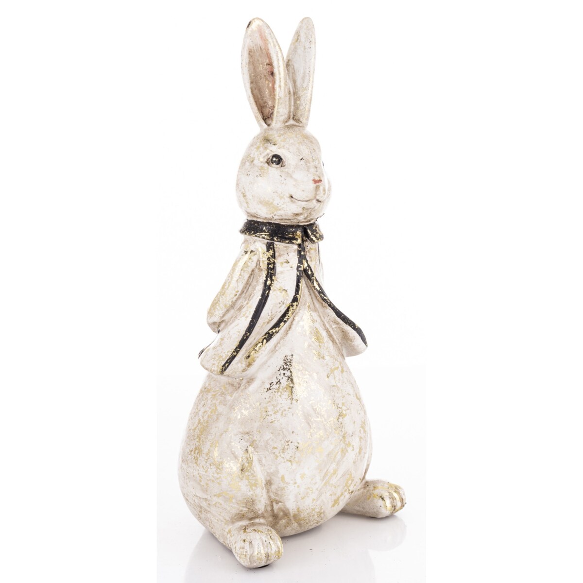 Figurka - królik w serdaczku 22x10x10 cm PAKO