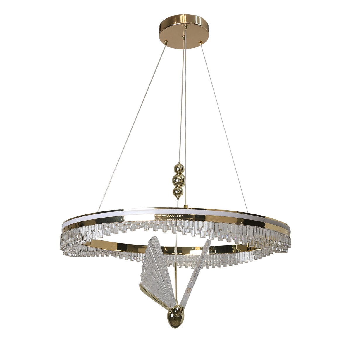Lampa wisząca Light Prestige Marissa złoty LED CCT 3000K/4000K/6000K (regulowana) 1 szt.