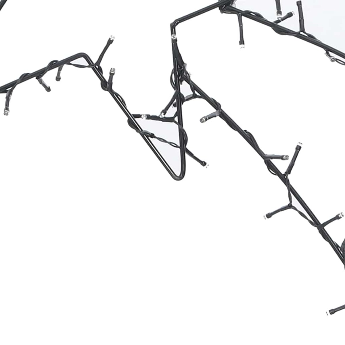 vidaXL Świąteczne lampki spadająca gwiazda sylwetka, 80 LED