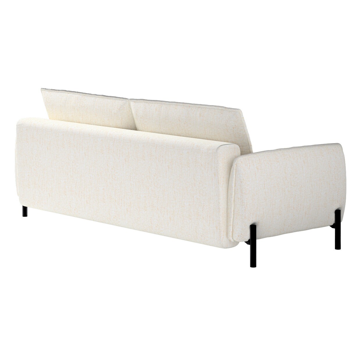 Sofa rozkładana Moa, beżowy, 233 x 103 x 90 cm, Tkaniny tapicerskie - sofy