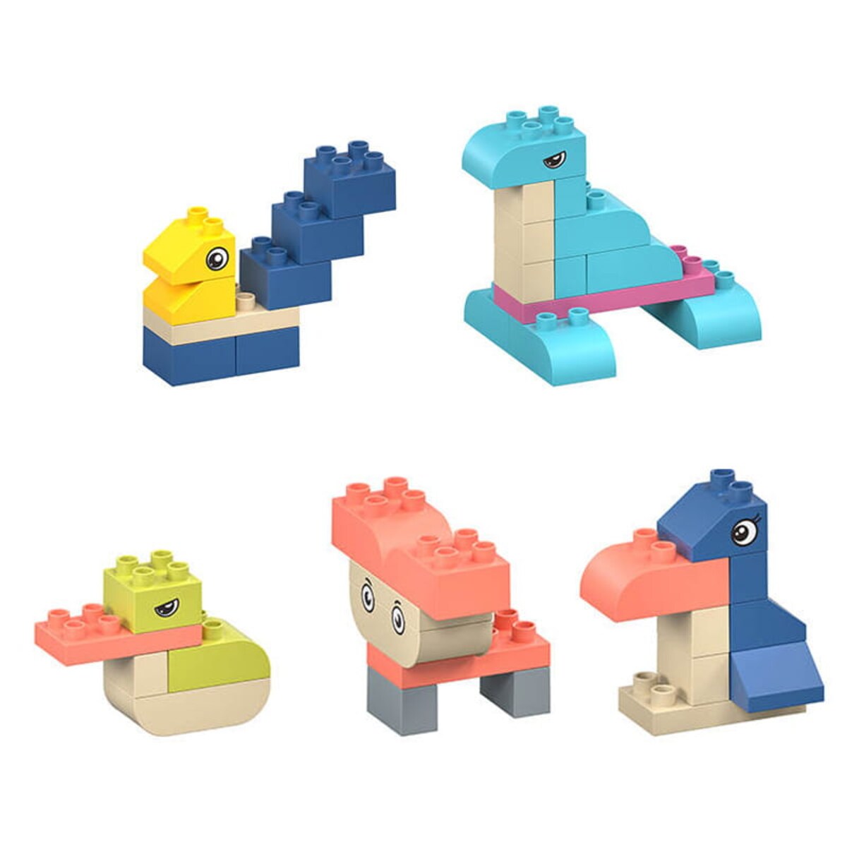 SOFT blocks - miękkie klocki konstrukcyjne 41 elementów