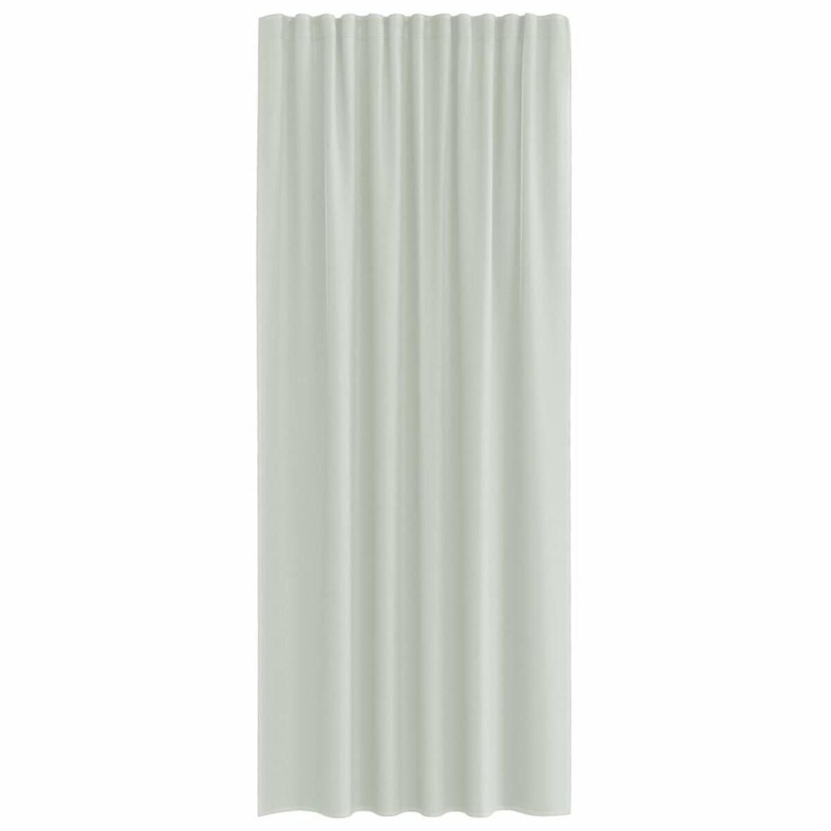 vidaXL Zasłony woalowe z kieszeniami na drążki 2 szt. Jasnoszary