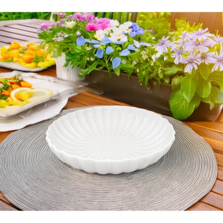 TALERZ GŁĘBOKI OBIADOWY DESEROWY 20CM CERAMICZNY NA SZTUKI SERWIS OBIADOWY