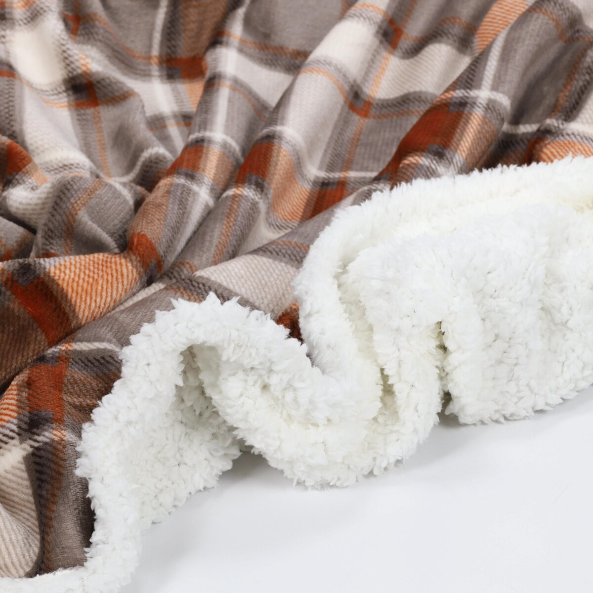 Koc w kratę, 200 x 150 cm