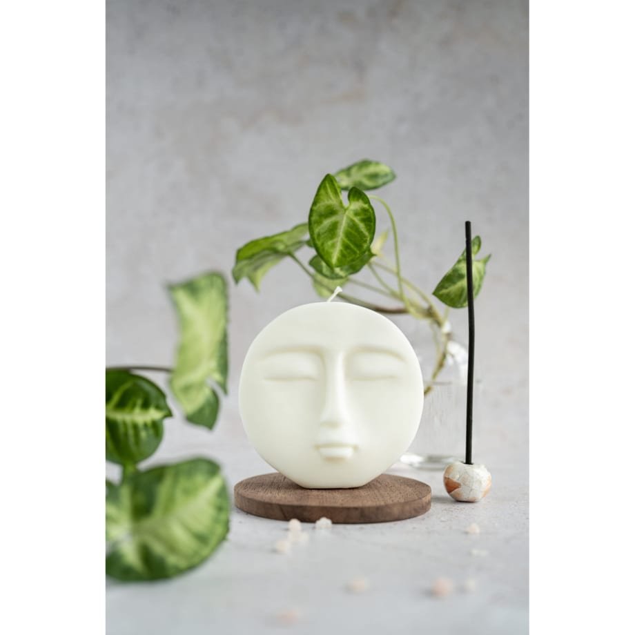 Świeca sojowa księżyc Luna, 180 g, INSPIRA