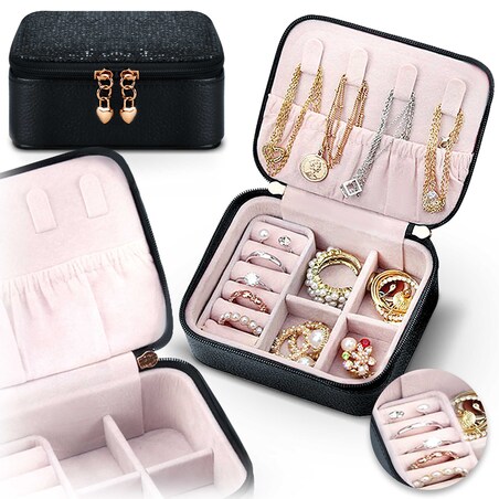 Szkatułka na biżuterię skrzynka pudełko kuferek Massido