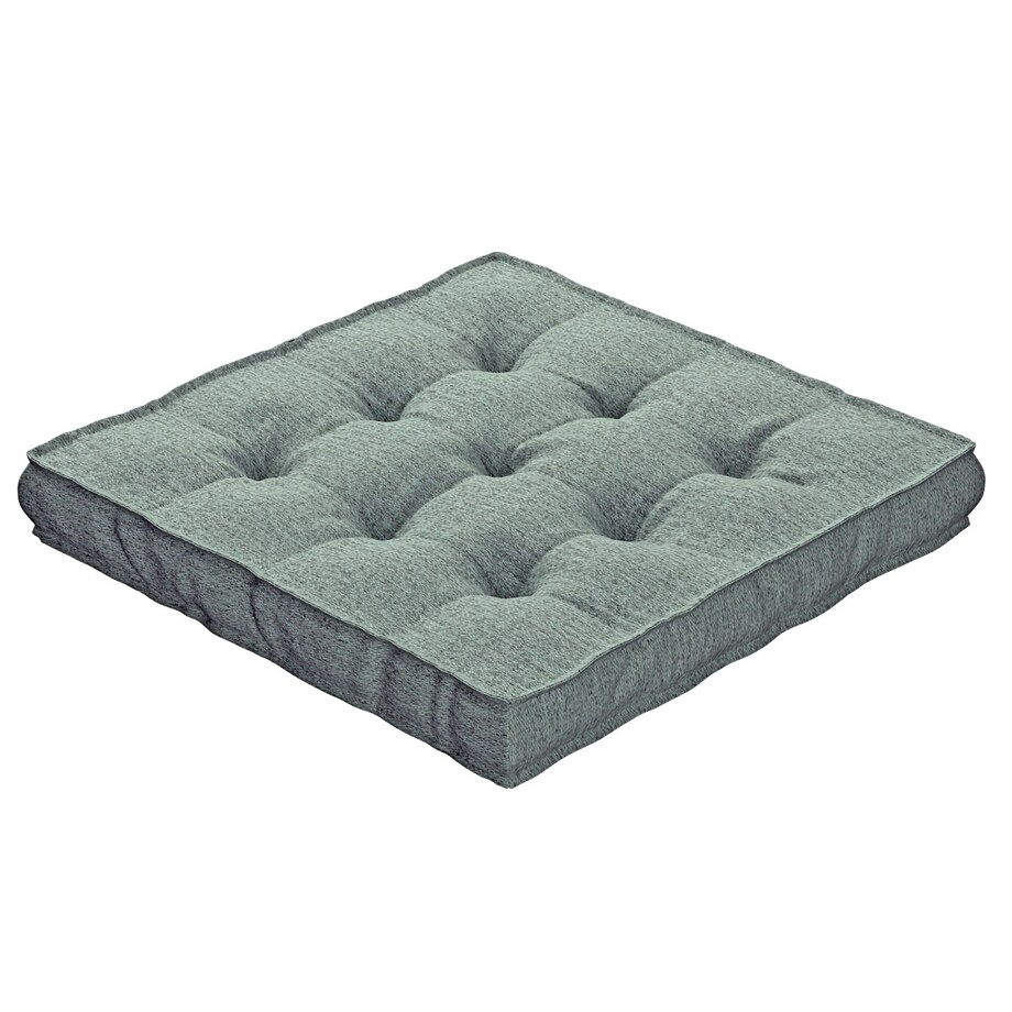 Poduszka na krzesło Kuba, beżowo-eukaliptusowy, 50 x 50 x 10 cm, Madrid