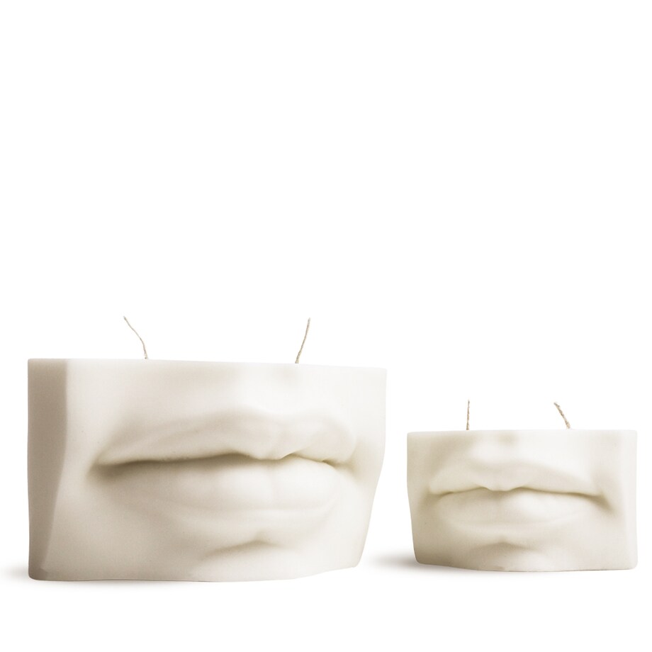 Świeca sojowa usta Dawid Lips L, 375 g, INSPIRA