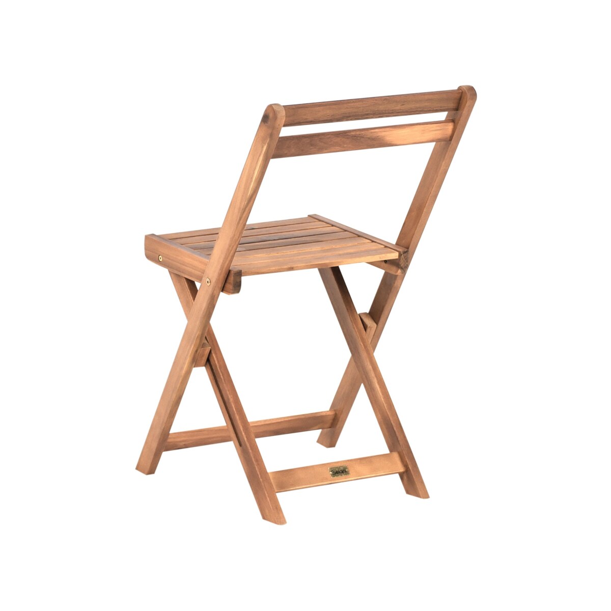 Zestaw mebli balkonowych Składane SACILE Drewno akacjowe Brązowy