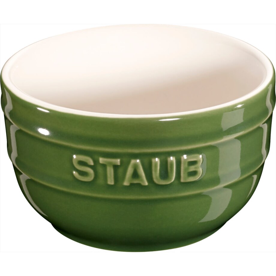 Staub Mini Ramekin Okrągły, 2 szt. - 200 ml, Zielony