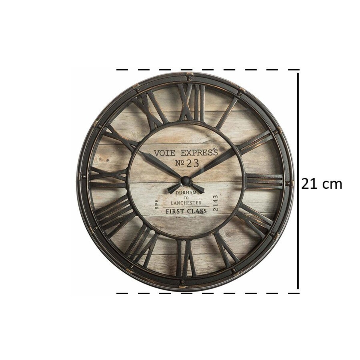 Zegar ścienny VOIE EXPRESS, Ø 21cm