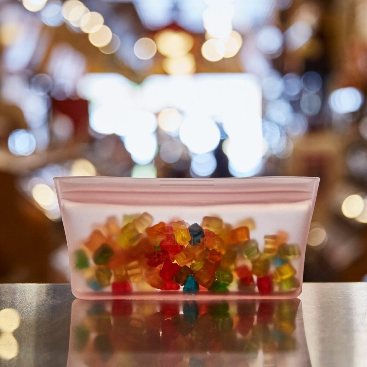 Torebka śniadaniowa Peach, Zip Top