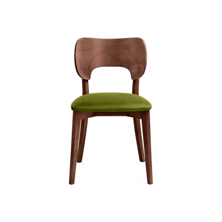 KONSIMO LYCO loftowe krzesło zielone