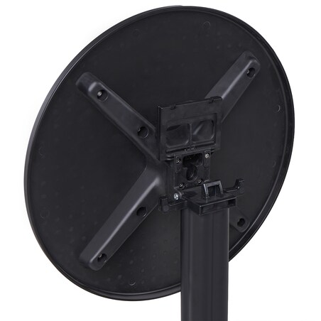 Stolik ogrodowy barowy LEGRENA 60 cm 60 cm Czarny