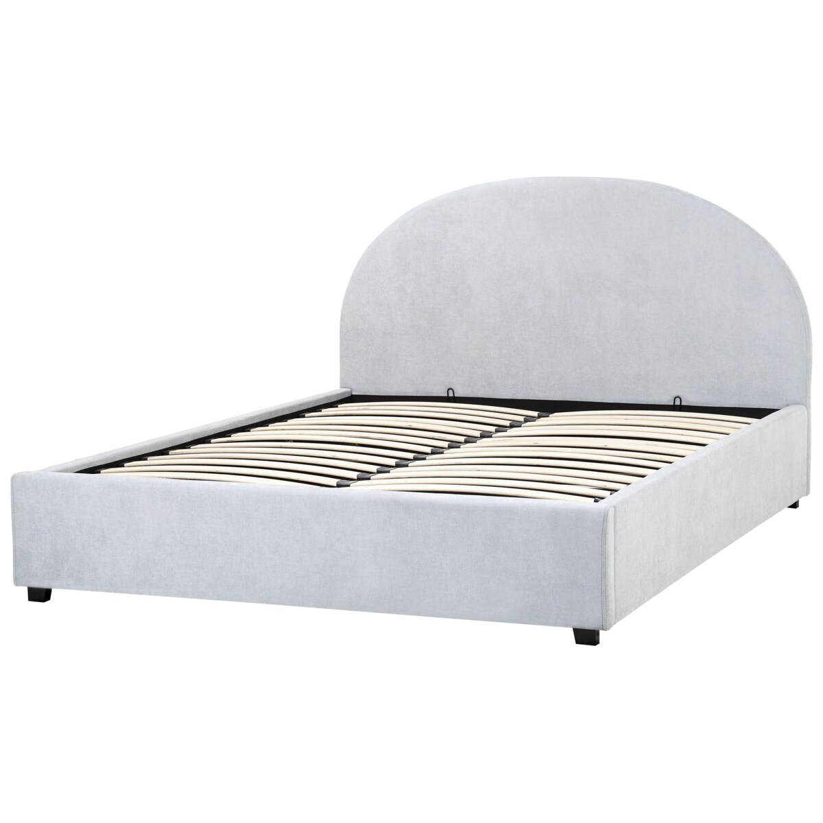 Łóżko z pojemnikiem VAUCLUSE 160 x 200 cm Błękitny