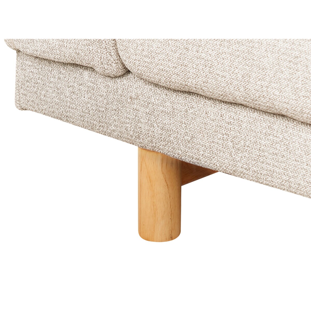 Sofa 3-osobowa jasnobeżowa NIVALA