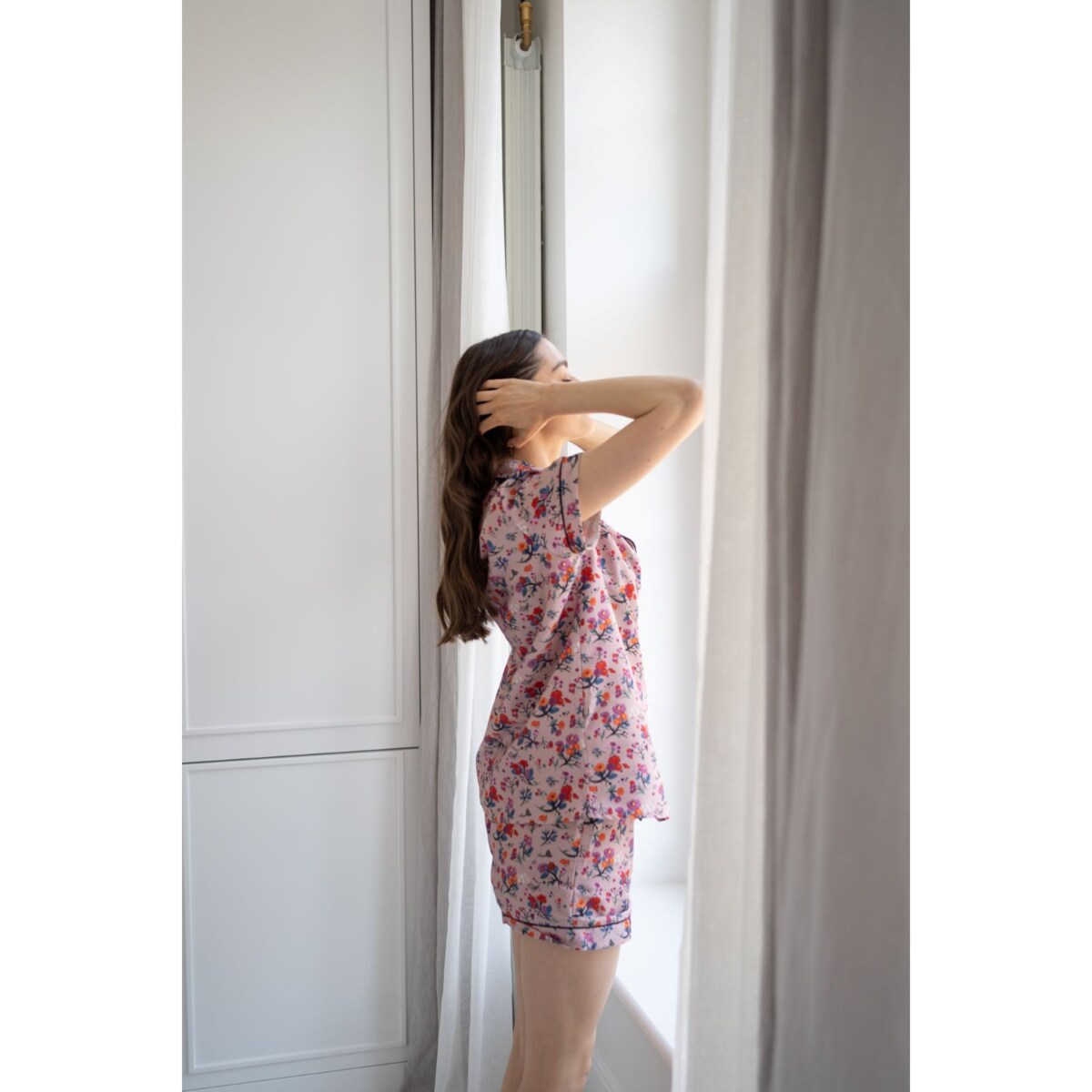 Piżama Angielski pokoik krótka M