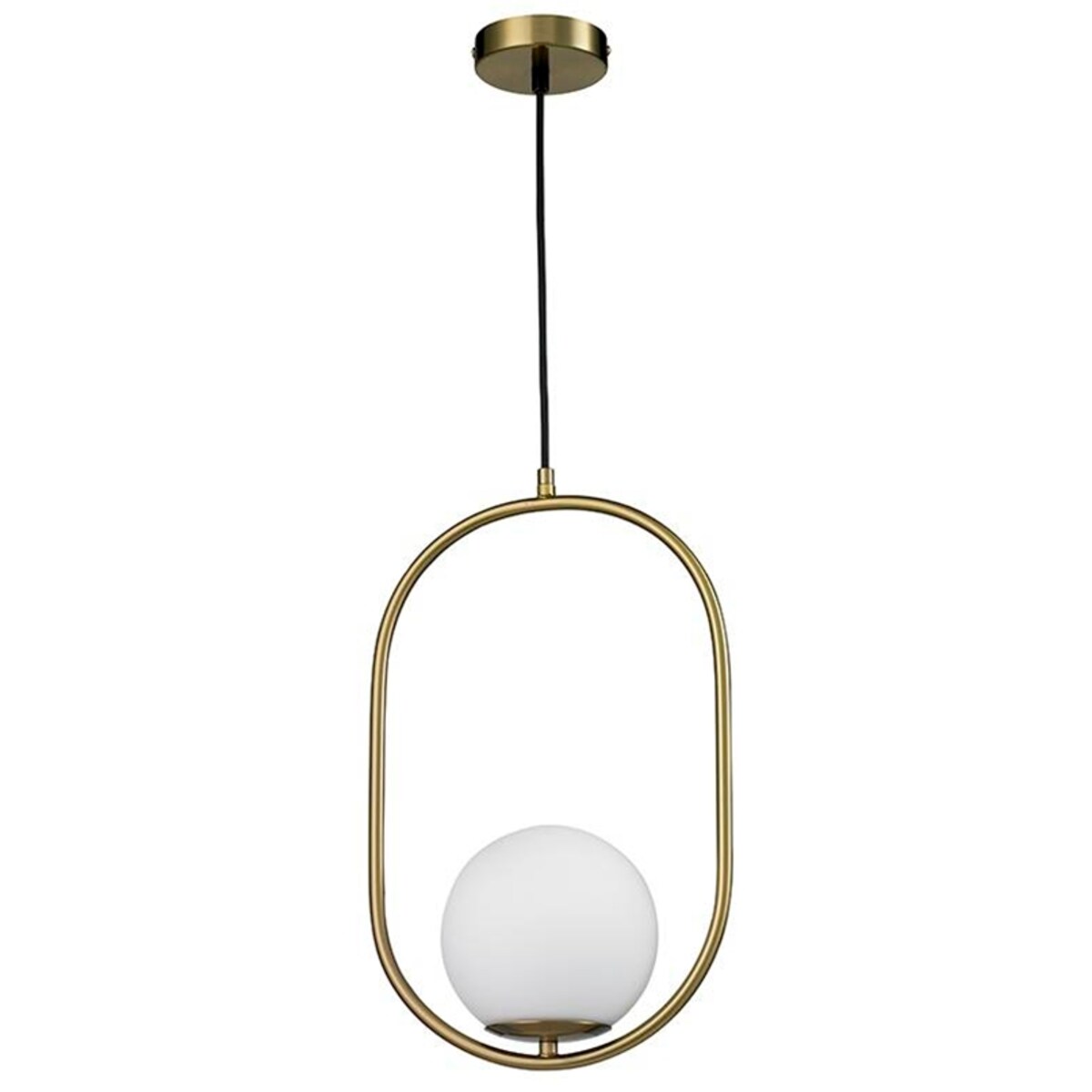 Eliptyczna lampa wisząca Aurelia MSE010100302 złota