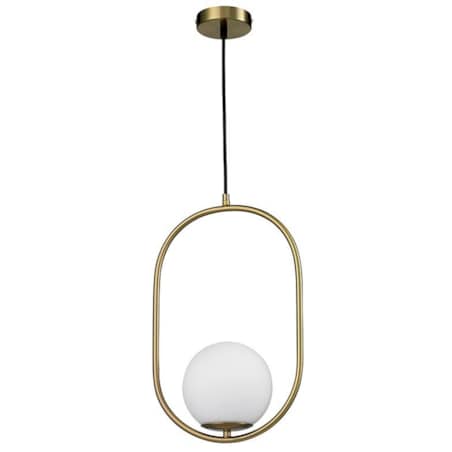 Eliptyczna lampa wisząca Aurelia MSE010100302 złota