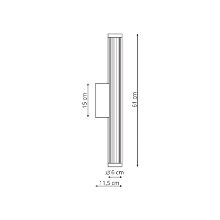 Kinkiet Light Prestige VENA biały LED CCT 3000K/4000K/6000K (regulowana) 1 szt.