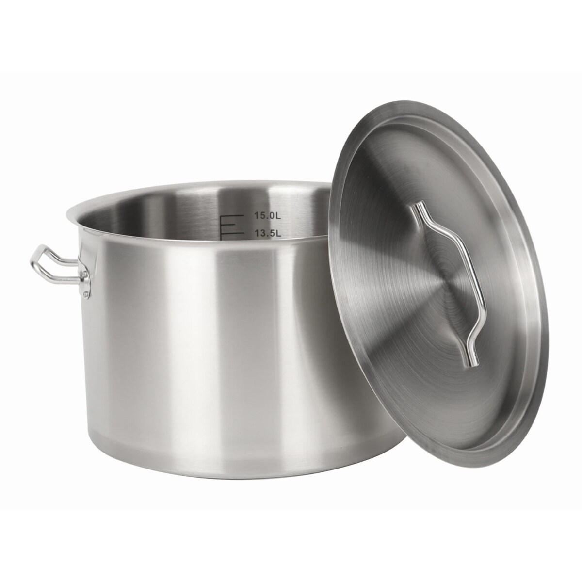 Garnek stalowy ze stali nierdzewnej gastro 17L 32x22 ROSSNER