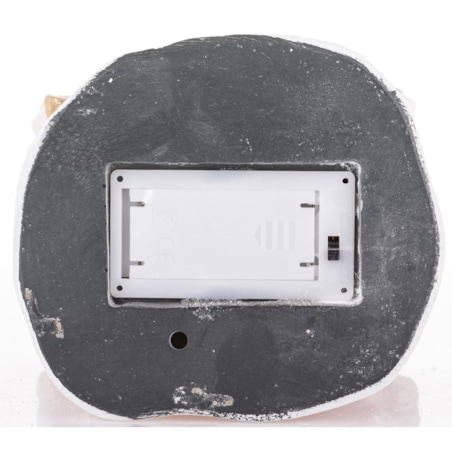 Domek ciasteczkowy LED 19x13x11 cm BISCOTTO różowy