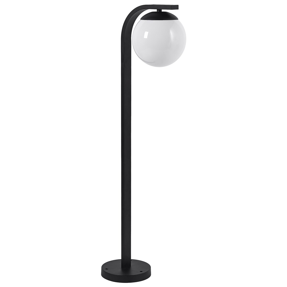 Lampa ogrodowa słupek KULSI Czarny