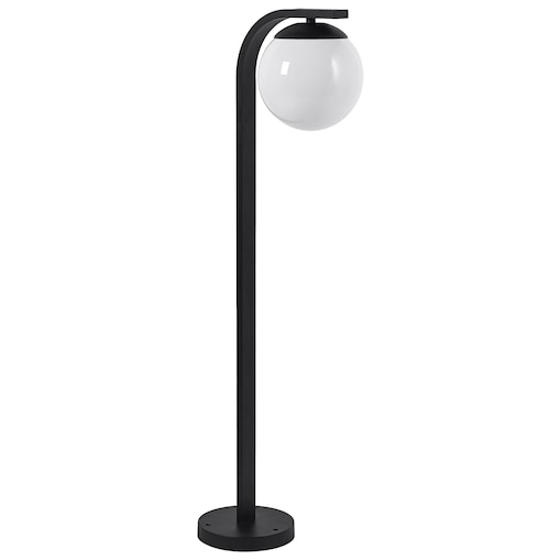 Lampa ogrodowa słupek KULSI Czarny