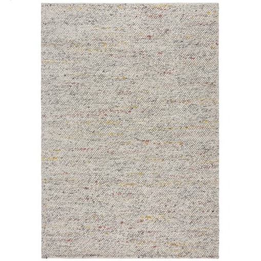 Dywan Wełniany Minerals Czarny/Kremowy 80x150