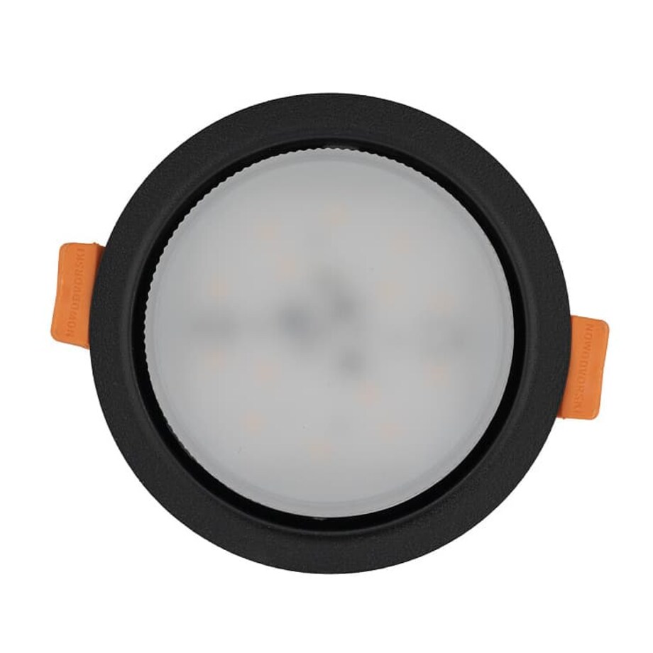 Sufitowa lampa punktowa Uno 10841 Nowodvorski z klipsem oczko czarna