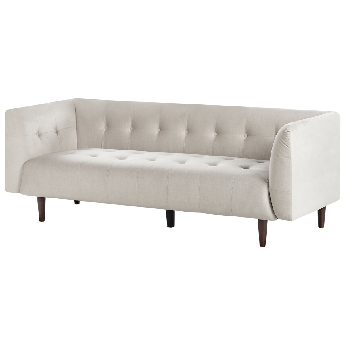 Sofa 3-osobowa jasnobeżowa BYSKE