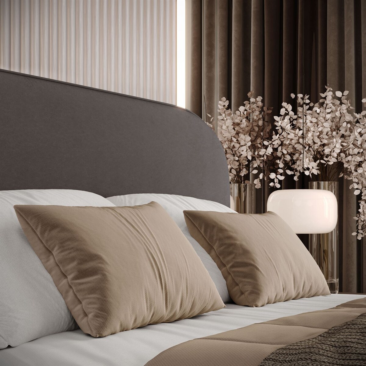 Łóżko tapicerowane OLIMPIA, pojemnik na pościel, s34, 120x200, Castel 93