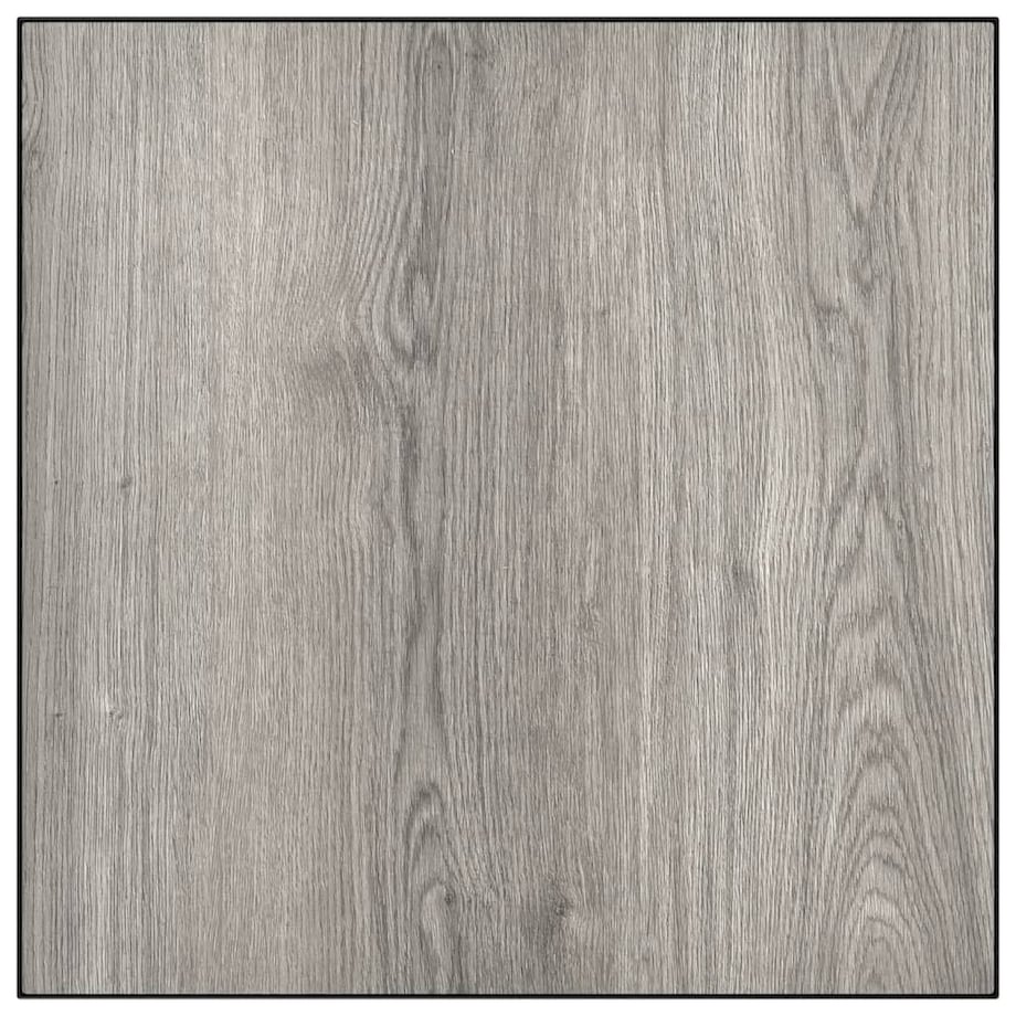 vidaXL Ogrodowy stolik kawowy, szary, 55x55x31 cm, DPC i stal