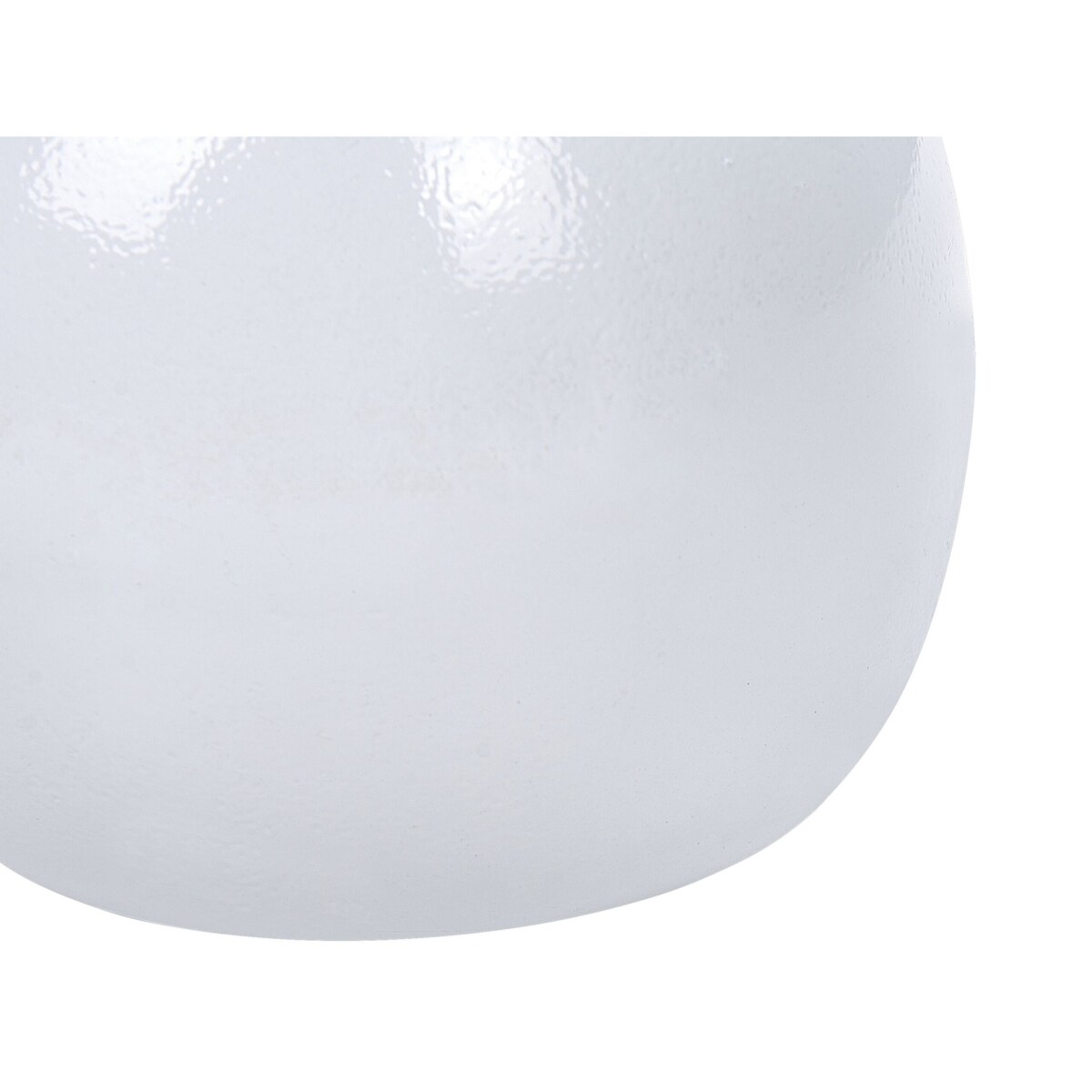 Stolik pomocniczy metalowy biały EUCLA