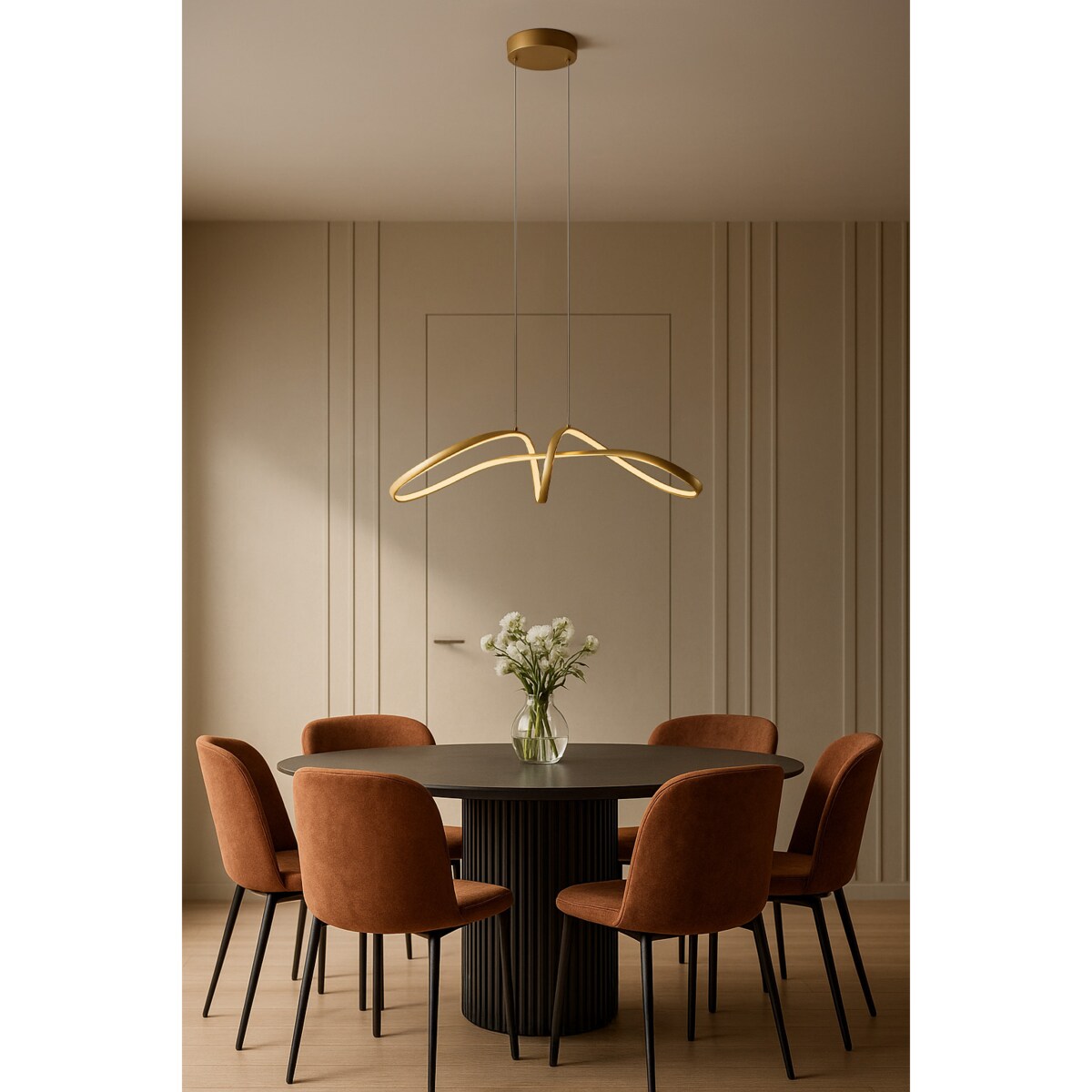 Lampa wisząca K-8235 z serii SNOW