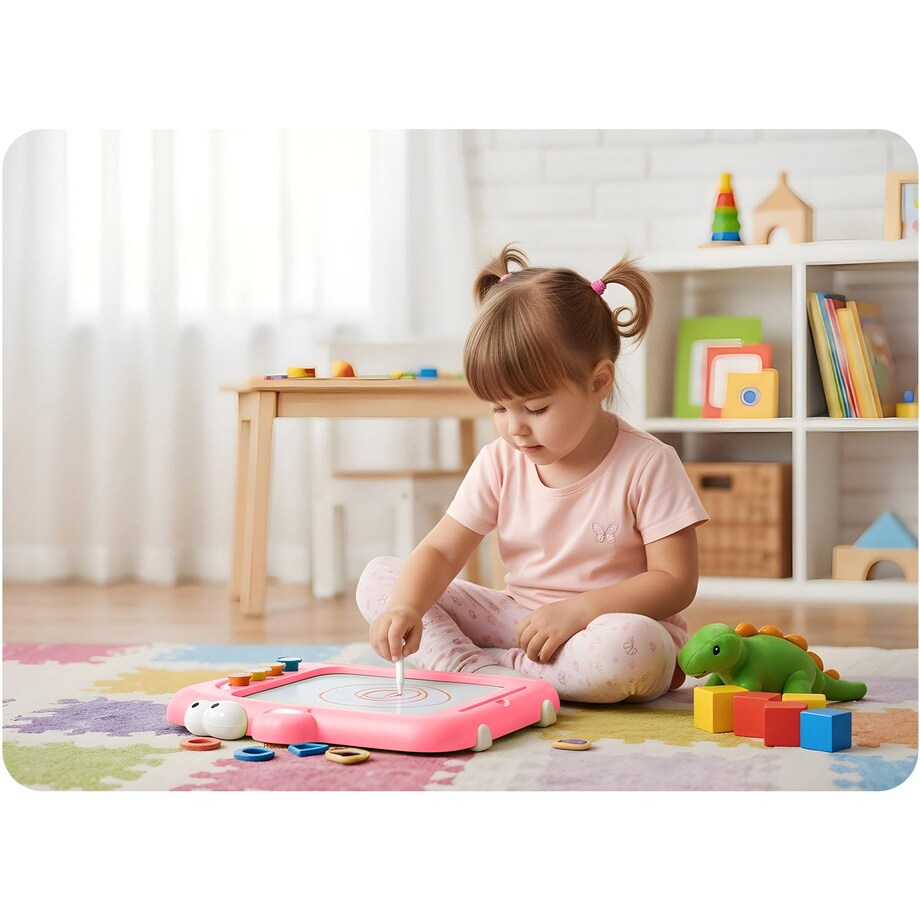 Znikopis tablica magnetyczna Ricokids RK-823 układanka stolik dla dzieci tangram 782301