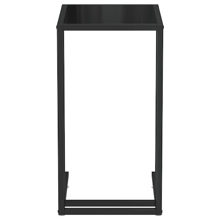 vidaXL Komputerowy stolik boczny, czarny, 50x35x65 cm