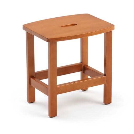 ARREDAMENTI NELLO Stolik z siedziskiem - 36 x 30 cm, brązowy
