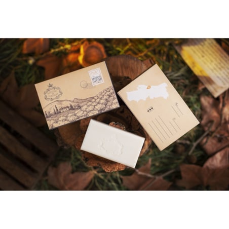 Mydło pomarańcza opakowanie pocztówka 300g