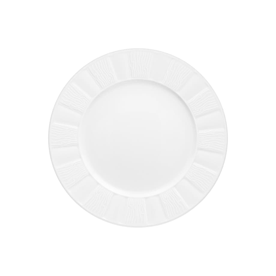 Zestaw talerzy dla 6 osób 18 el. Oktawa Biała Kora G902