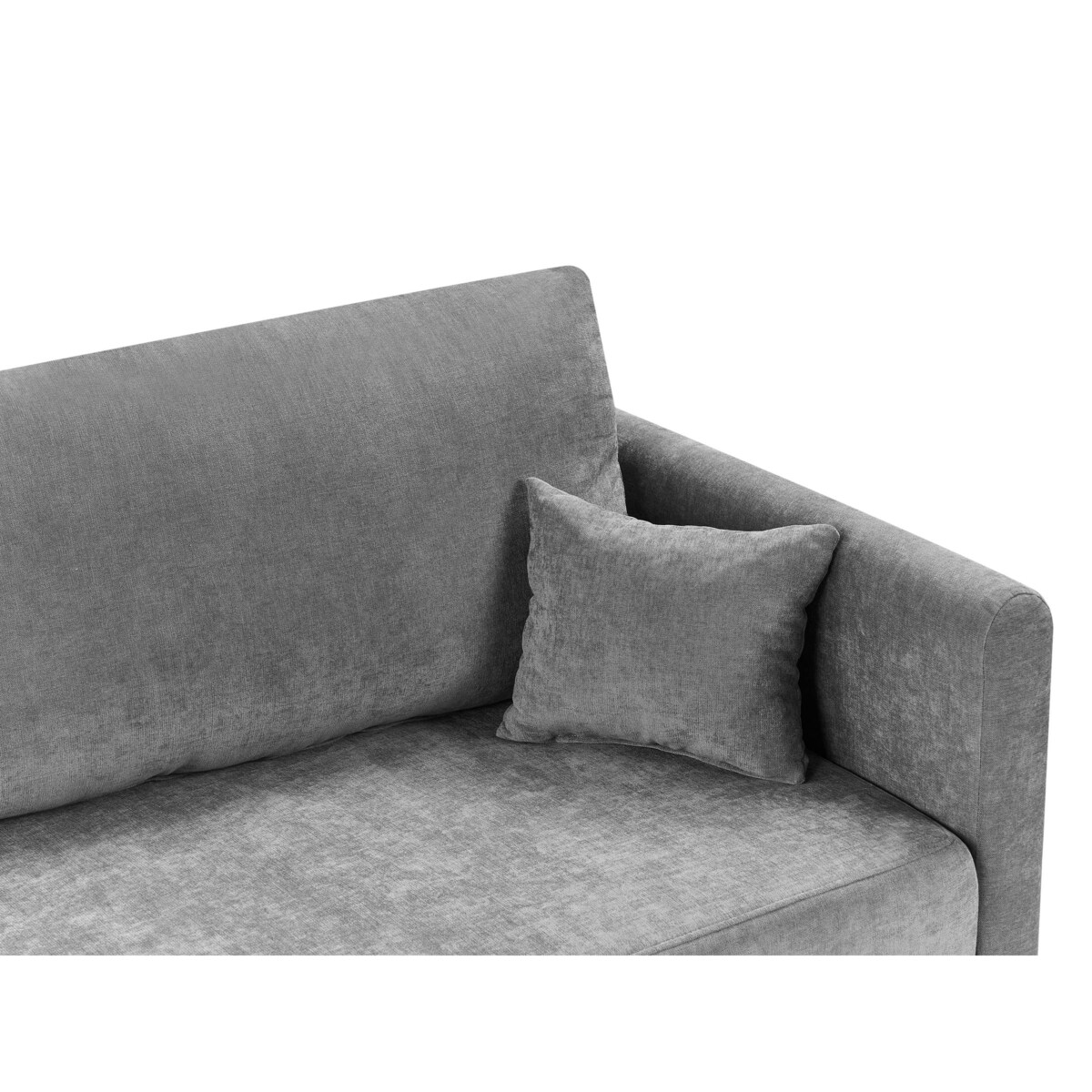 Sofa rozkładana BLEIK Jasnoszary Z miejscem do przechowywania